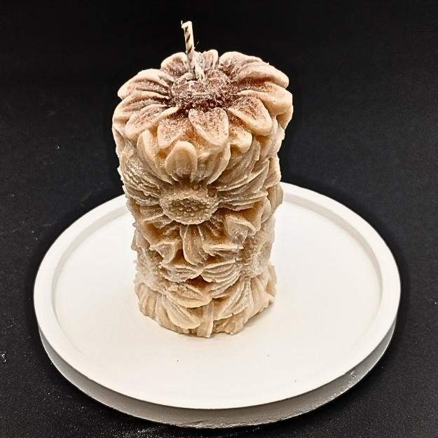 Świeca kwiatowa - Stokrotki